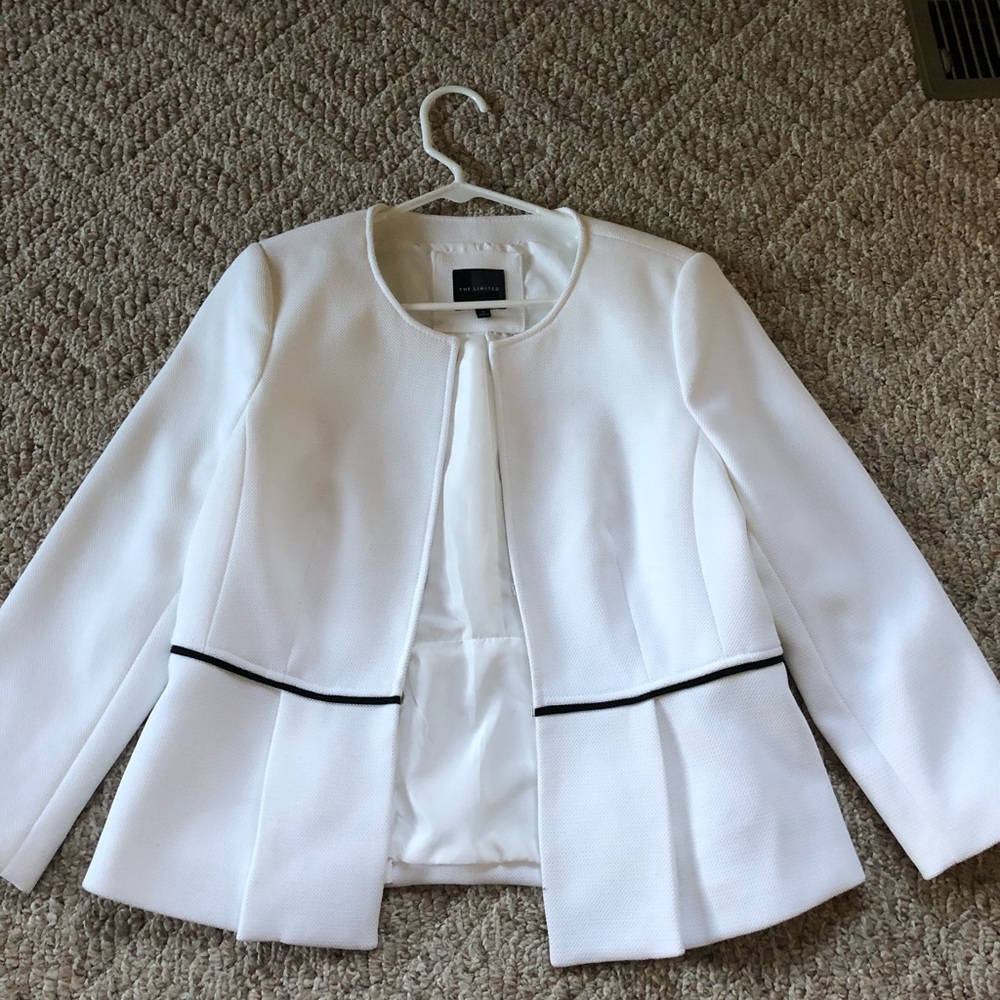 White The Limited Blazer